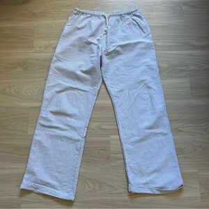 Brandy Melville Blue and White Striped Pants